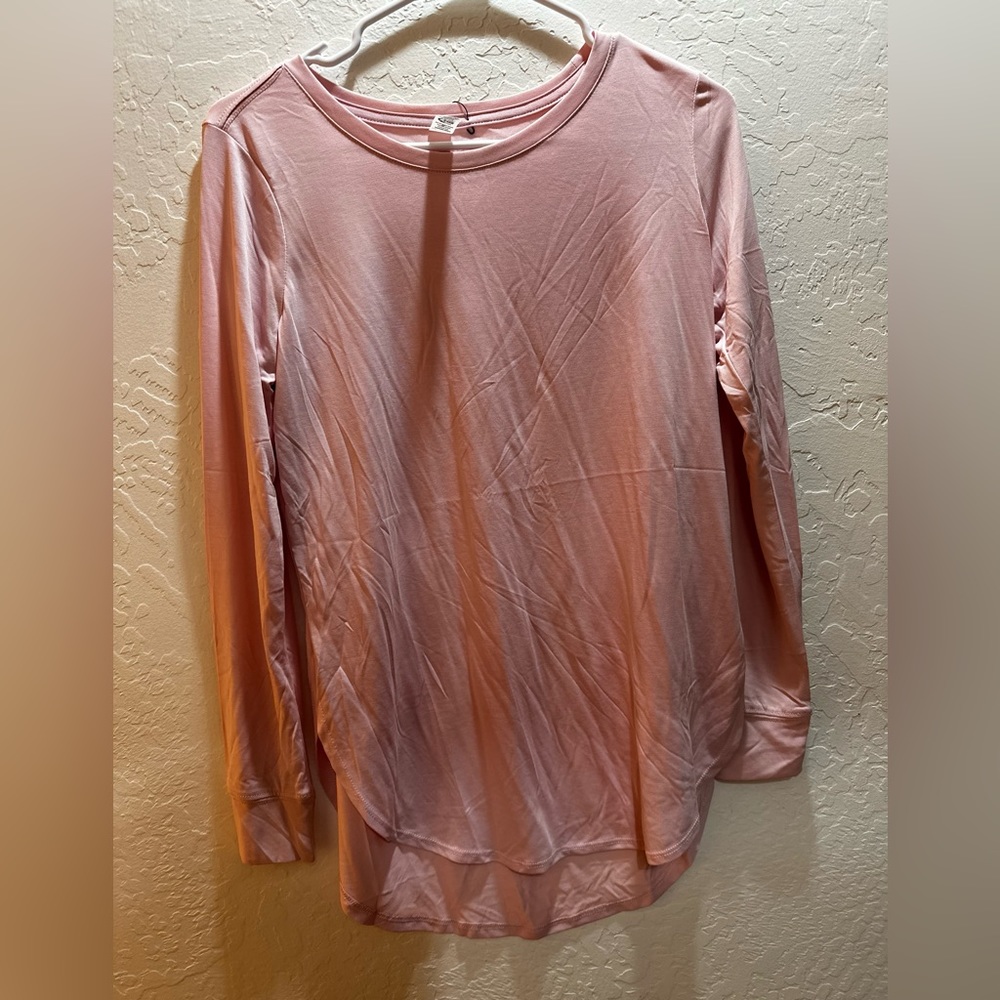 Never worn ZIYA pink drop back 
Size S jersey material pink NEW
